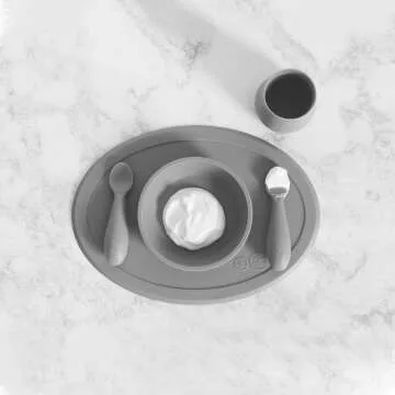ezpz Tiny Collection Set - Safe 100% Silicone Tableware