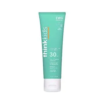 Thinkkids SPF 50+ & SPF 30 Mineral Sunscreen Bundle - Safe Protection