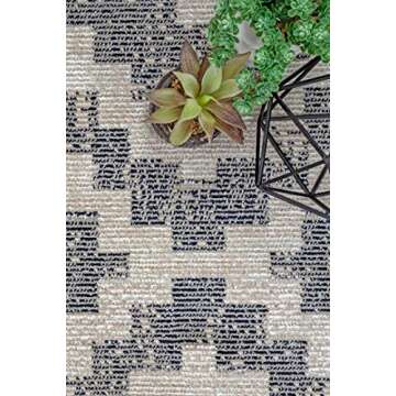nuLOOM Sophi Aztec Trellis Area Rug, 7' 10" x 10' 10", Grey
