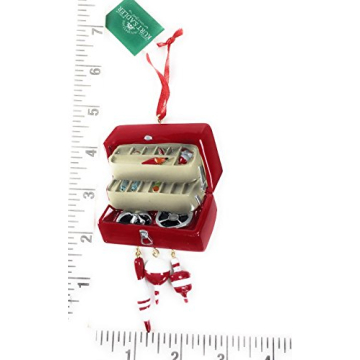 Kurt S. Adler Tackle Box Fishing Ornament for Holidays
