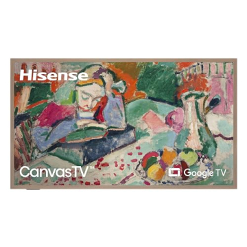 Hisense 55-Inch QLED CanvasTV with Art Mode & Dolby Vision