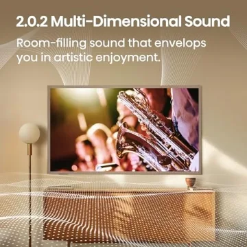 Hisense 55-Inch QLED CanvasTV with Art Mode & Dolby Vision