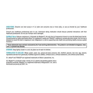 XYMOGEN OptiMag Neuro Powder for Brain Health & Relaxation