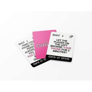 Black Owned Girlll - Drinking Card Game The Ultimate Bachelorette Party and Girls' Night Out Card Game with Truth or Dare and More, Secrets, and Laughter, Great for Any Ladies' Party