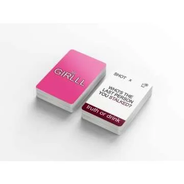 Black Owned Girlll - Drinking Card Game The Ultimate Bachelorette Party and Girls' Night Out Card Game with Truth or Dare and More, Secrets, and Laughter, Great for Any Ladies' Party