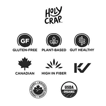 Plant Based High Fiber Superseed Cereal - Gluten Free, Vegan, High Protein Hemp & Organic Chia Seeds, Variety Pack, 225g Pouch, 5 Count