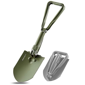 REDCAMP Folding Camping Shovel for Hiking and Emergencies