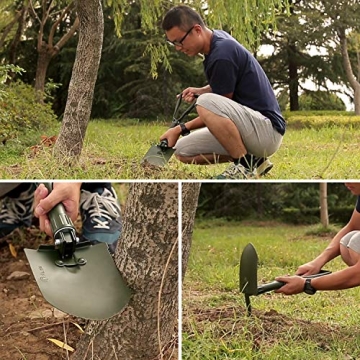 REDCAMP Folding Camping Shovel for Hiking and Emergencies