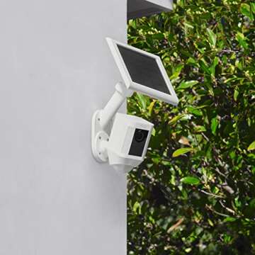 Ring Wall Mount for Cameras and Solar Panels - White