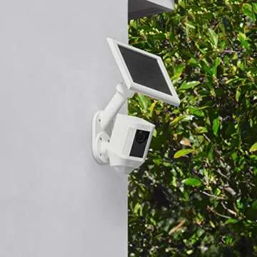 Ring Wall Mount for Cameras and Solar Panels - White
