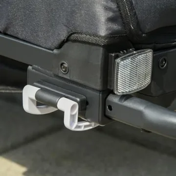 Aosom 3 In 1 Kids Bike Trailer Stroller Jogger Safely