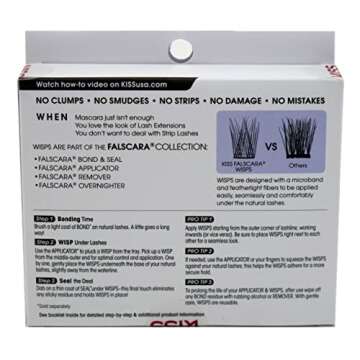Kiss Falscara Lengthening Wisps Multi-Pack (Pack of 2)