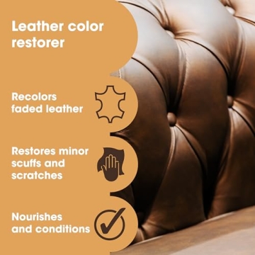 Original Leather Recoloring Balm - Restore Scratched Leather