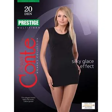 Conte Classic Silky Pantyhose for Elegant Fit
