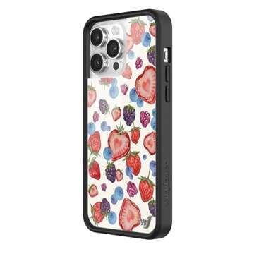 Wildflower Cases - Fruit Tart Case, Compatible with Apple iPhone 14 Pro Max | Berries, Fruit, Cute, ...