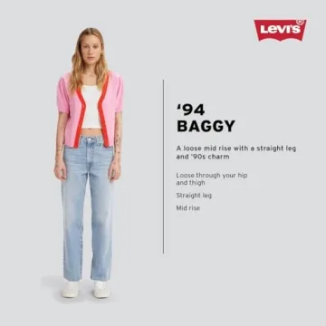 Levi's Women's 94 Baggy Pants for Style and Comfort