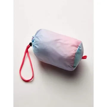 Water-Resistant Packable Puffer Jacket for Girls