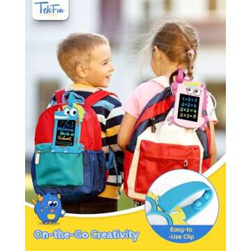 TEKFUN NanoDoodle Toys – Fun LCD Drawing Board for Kids 3-10