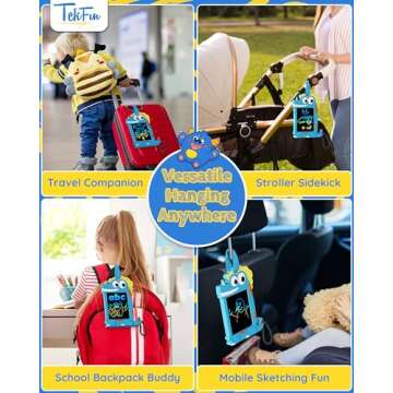 TEKFUN NanoDoodle LCD Drawing Tablet for Kids 4.5in