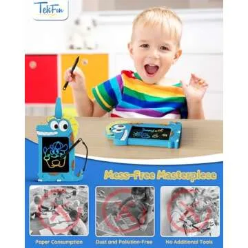 TEKFUN NanoDoodle LCD Drawing Tablet for Kids 4.5in