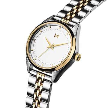 MVMT Rise Mini Watches for Women - Premium Minimalist Vintage Watch - Analog - 10 ATM/100 Meters Water Resistance - 30mm