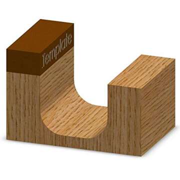 Whiteside Router Bits 1372B Bowl and Tray Bit - 1/4-Inch Radius, 3/4-Inch Cutting Diameter, 5/8-Inch Cutting Length, and 1/4-Inch Shank