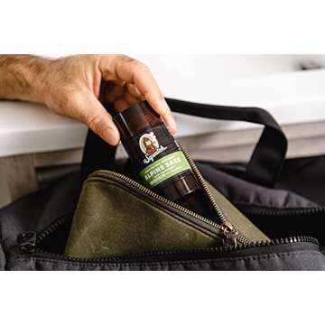 Dr. Squatch Natural Deodorant for Men – Odor-Squatching Men's Deodorant Aluminum Free - Alpine Sag...