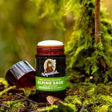 Dr. Squatch Natural Deodorant for Men - Alpine Sage