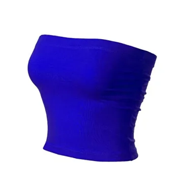 Shop MixMatchy Women's Tube Top with Built-in Bra