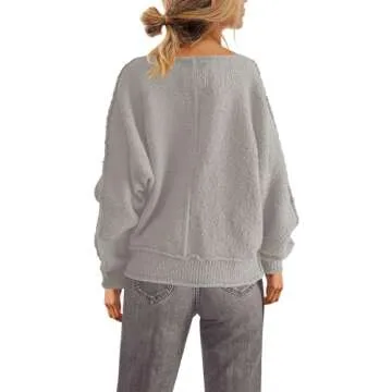 Panadila Women's Cozy Off Shoulder Sweater Joyfully Chic