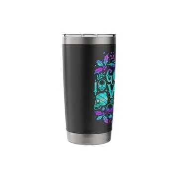 Gothmas Vibes Only Gothic Holiday Insulated Tumbler