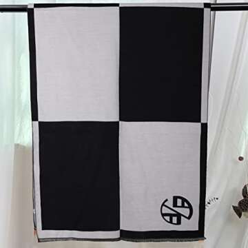 EXTREE Women Scarf Pashmina Shawl Wrap for Evening Dressing Blanket Open Front Poncho Cape