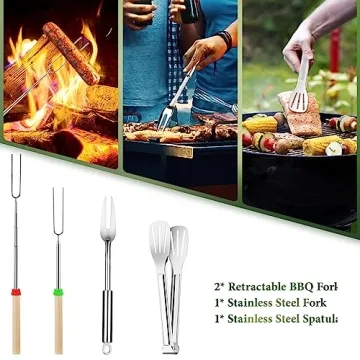 Camping Kitchen Utensil Set Perfect for Outdoor Adventures