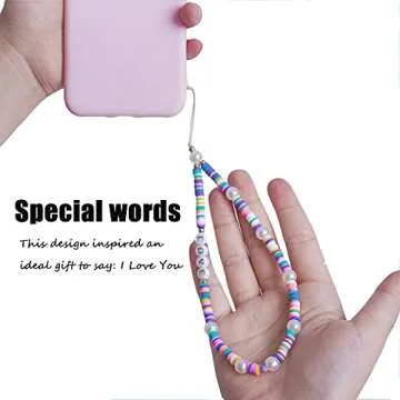 Vatogon Beaded Phone Strap - Trendy Phone Charms for Style