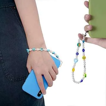 Vatogon Beaded Phone Strap - Trendy Phone Charms for Style