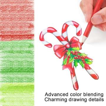 LBW Colored Pencils Oil Pencils Coloring Pencils Drawing Pencils Soft Core Color Pencils Set Ideal f...