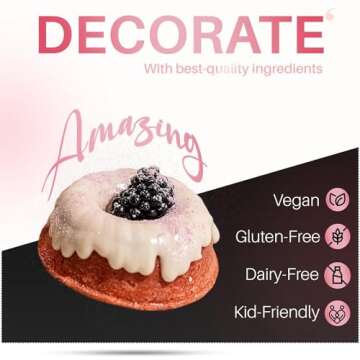 Egyptian Gold Edible Luster Dust | Edible Powder & Dust | Food Grade Luster Dust for Decorating, Fondant, Baking | Polvo Matizador | Cakes, Vegan Paint, & Dust | Sunflower Sugar Art