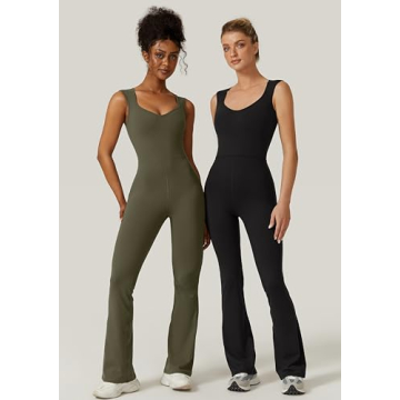 QINSEN Sweetheart Neck Jumpsuit for Women - Dusty Olive