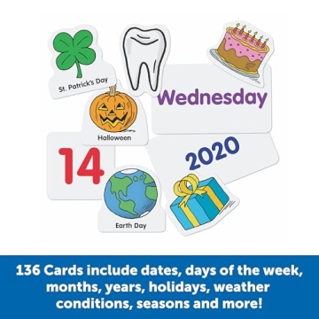 Learning Resources Calendar & Weather Pocket Chart for Kids