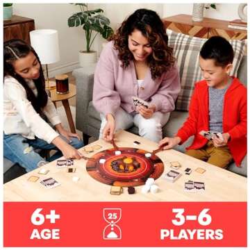 Hershey’S S’Mores Perfectly Toasted Game by Spin Master Games, Kids Toys & Kids Games & Camping ...