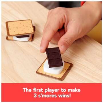 Hershey’S S’Mores Perfectly Toasted Game by Spin Master Games, Kids Toys & Kids Games & Camping Games, Board Games for Family Night, for Kids Ages 6+