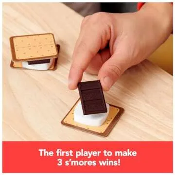 Hershey’S S’Mores Perfectly Toasted Game by Spin Master Games, Kids Toys & Kids Games & Camping Games, Board Games for Family Night, for Kids Ages 6+