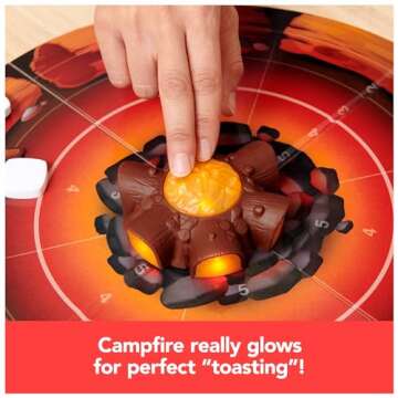 Hershey’S S’Mores Perfectly Toasted Game by Spin Master Games, Kids Toys & Kids Games & Camping Games, Board Games for Family Night, for Kids Ages 6+