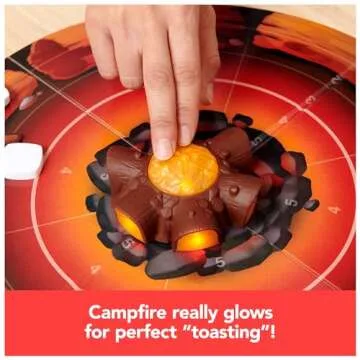 Hershey’S S’Mores Perfectly Toasted Game by Spin Master Games, Kids Toys & Kids Games & Camping Games, Board Games for Family Night, for Kids Ages 6+