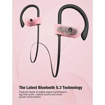 Otium Waterproof Bluetooth Headphones with 16 Hours Playtime