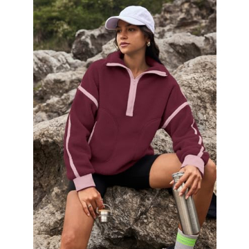 Yanekop Women’s Fuzzy Fleece Pullover - Cozy & Stylish