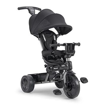 Joovy Tricycoo 4.1 Kids Tricycle with 4-Stages Featuring Extra-Wide Front Tire and Safety Harness