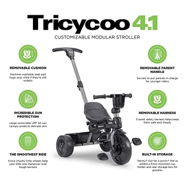 Joovy Tricycoo 4.1 - 4-Stage Kids Tricycle