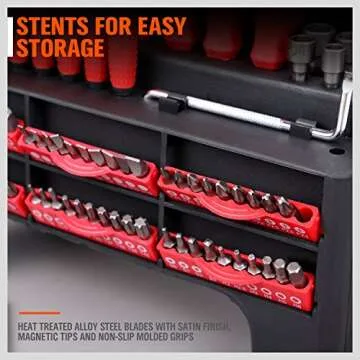 HORUSDY 102-Piece Magnetic Screwdriver Set Gift for Men