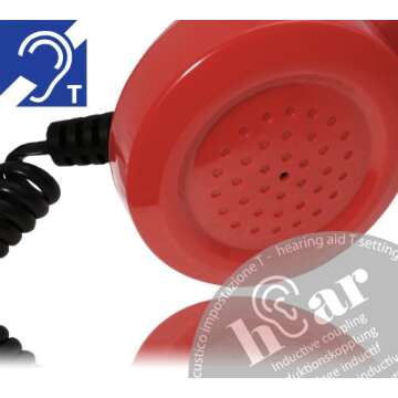 Retro Handset for Mobile & Hearing Aids - OPIS 60s Micro Hear